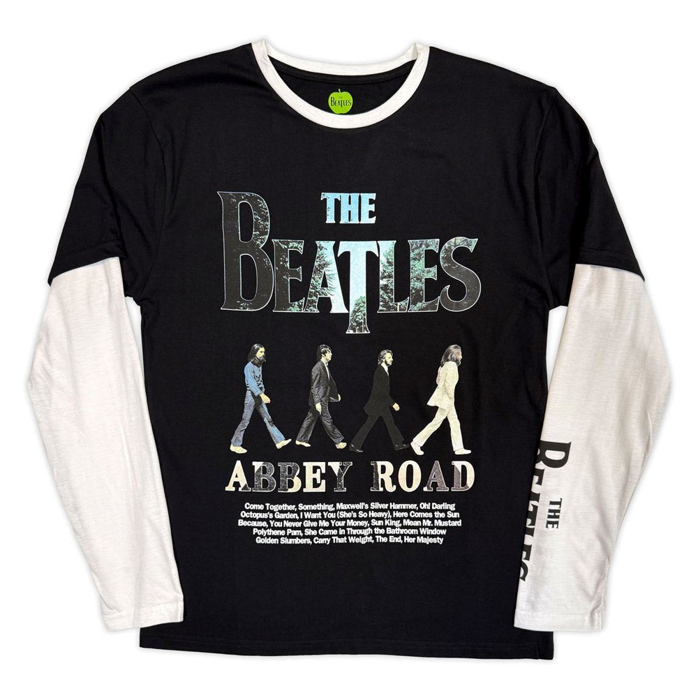 THE BEATLES ビートルズ (結成 65周年 ) - Abbey Road Infill / アームプリントあり / Tシャツ / メンズ - PGS